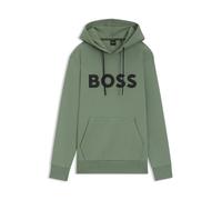 Kapuzensweatshirt BOSS GREEN "Soody Zone", Herren, Gr. 3XL, open grün358, Sweatware, Obermaterial: 62% Baumwolle, 33% Polyester, 5% Elasthan, unifarben, regular fit normal, Rundhals, Bündchen, Sweatsh