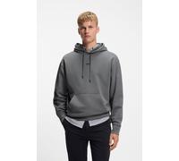 Kapuzensweatshirt BOSS ORANGE "WeSmallhood", Herren, Gr. S, grau (open grau062), Sweatware, Obermaterial: 100% Baumwolle, regular fit normal, hoch geschlossener Ausschnitt, weit Bündchen, Sweatshirts,