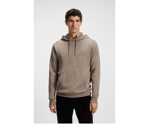 Kapuzensweatshirt BOSS ORANGE "Wetalk", Herren, Gr. S, grün (open grün346), Sweatware, Obermaterial: 100% Baumwolle, regular fit hüftlang, hoch geschlossener Ausschnitt, weit Bündchen, Sweatshirts, mi