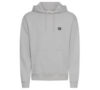 Kapuzensweatshirt CALVIN KLEIN JEANS "400GSM TERRY BADGE HOODIE", Herren, Gr. L, grau (formal gray), Sweatware, Obermaterial: 90% Baumwolle, 10% Polyester, unifarben, regular fit normal, Rundhals, ein