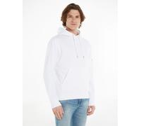 Kapuzensweatshirt CALVIN KLEIN JEANS "BADGE HOODIE", Herren, Gr. XL, weiß, Sweatware, Obermaterial: 100% Baumwolle, regular fit, Bündchen, Sweatshirts, mit Logopatch (88867356-XL) weiß