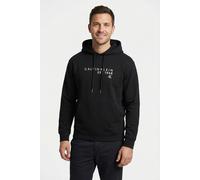 Kapuzensweatshirt CALVIN KLEIN JEANS "CALVIN 1968 GRAPHIC", Herren, Gr. M, schwarz, Sweatware, Obermaterial: 100% Baumwolle, unifarben, lässig geschnitten normal, Rundhals, eingesetzt Rippbündchen, Sw