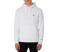 Calvin Klein Herren Sweatshirt Ck Essential mit Kapuze, Weiß (Bright White), XL