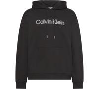 Kapuzensweatshirt CALVIN KLEIN "LS EU 350TERRYHOODIE", Herren, Gr. L, schwarz, Sweatshirts, Regular fit mit Kapuze (59904565-L) schwarz