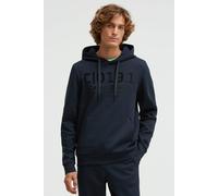 Kapuzensweatshirt CAMP DAVID, Herren, Gr. XXL, blau, Jersey, Material: 70% Baumwolle, 30% Polyester, bedruckt, relaxed fit normal, Rundhals, eingesetzt Bündchen, Sweatshirts, mit reflektierenden Detai