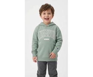 Kapuzensweatshirt CHAMPION "COLLEGE Terry Hoodie Large Logo", Jungen, Gr. XL (164/170), ige, Obermaterial: 82% Baumwolle, 18% Polyester, Sweatshirts, mit Kapuze, Langarm (30680054-XL) ige