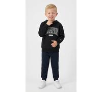 Kapuzensweatshirt CHAMPION "COLLEGE Terry Hoodie Large Logo", Jungen, Gr. XL (164/170), nbk, Obermaterial: 82% Baumwolle, 18% Polyester, Sweatshirts, für Kinder, mit Kapuze, für sportliche Aktivitäten