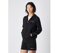 Champion Damen Legacy W-Full Zip Hoodie Kapuzenpullover, Schwarz (Kk001), M