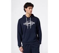 Kapuzensweatshirt CHAMPION "Graphic Hoodie", Herren, Gr. S (44/46), nny, Obermaterial: 55% Baumwolle, 45% Polyester, Sweatshirts (61397049-S) nny
