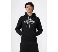 Kapuzensweatshirt CHAMPION "Graphic Hoodie", Herren, Gr. XL (56/58), nbk, Obermaterial: 55% Baumwolle, 45% Polyester, Sweatshirts Kapuzensweatshirt (82052048-XL)