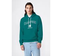 Kapuzensweatshirt CHAMPION "Graphic Terry Hoodie", Herren, Gr. L, stor, Obermaterial: 55% Baumwolle, 45% Polyester, normal, Rundhals, Sweatshirts, sportlicher Stil, für Erwachsene, Rundhalsausschnitt