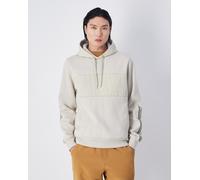 Kapuzensweatshirt CHAMPION "Hooded Sweatshirt", Herren, Gr. S (44/46), beige (svl), Obermaterial: 70% Baumwolle, 30% Polyester, Sweatshirts Kapuzensweatshirt (70876563-S)