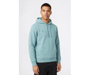 Kapuzensweatshirt CHAMPION "ICONS TONAL Terry Hoodie with Big Logo", Herren, Gr. XL, blau (stnb), Obermaterial: 70% Baumwolle, 30% Polyester, Sweatshirts, mit Kapuze, Langarm-Design, aus Baumwolle und
