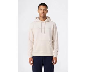 Kapuzensweatshirt CHAMPION "ICONS TONAL Terry Hoodie with Big Logo", Herren, Gr. XL, egt, Obermaterial: 70% Baumwolle, 30% Polyester, Sweatshirts, für sportliche Aktivitäten, sportlicher Stil, mit Kap