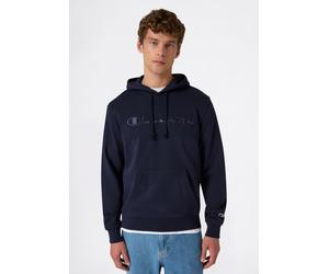 Kapuzensweatshirt CHAMPION "ICONS TONAL Terry Hoodie with Big Logo", Herren, Gr. XL, nny, Obermaterial: 70% Baumwolle, 30% Polyester, Sweatshirts, mit Kapuze, Langarm-Design, aus Baumwolle und Polyest