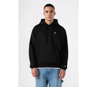 Kapuzensweatshirt CHAMPION "SPORTWEAR HOODIE Relax Fit", Herren, Gr. L, schwarz (nbk), Obermaterial: 67% Baumwolle, 33% Polyester, Sweatshirts, mit sportlichem Stil, Langarm-Design, aus Baumwolle und