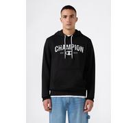 Kapuzensweatshirt CHAMPION "SPORTWEAR HOODIE Standard Fit", Herren, Gr. S, nbk, Obermaterial: 55% Baumwolle, 45% Polyester, Sweatshirts, Langarm-Ausführung, aus Baumwolle und Polyester, Standard Fit (