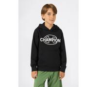 Kapuzensweatshirt CHAMPION "SPORTWEAR HOODIE Standard Fit", Jungen, Gr. L (152/158), nbk, Obermaterial: 54% Baumwolle, 46% Polyester, Sweatshirts (61752753-L) nbk