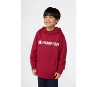 Kapuzensweatshirt CHAMPION "SPORTWEAR HOODIE Standard Fit", Jungen, Gr. XL (164/170), rot (din), Obermaterial: 54% Baumwolle, 46% Polyester, Sweatshirts, für Kinder und Jugendliche, mit sportlichem St