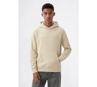 Kapuzensweatshirt CHAMPION "SPORTWEAR HOODIE Standard Fit", Jungen, Gr. XL, beige (fog), Obermaterial: 73% Baumwolle, 27% Polyester, Sweatshirts, für Kinder, mit Kapuze, aus Baumwolle und Polyester, S