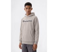 Kapuzensweatshirt CHAMPION "SPORTWEAR HOODIE Standard Fit", Jungen, Gr. XL, beige (inb), Obermaterial: 55% Baumwolle, 45% Polyester, normal, Rundhals, Sweatshirts, für Kinder, mit Kängurutasche, ohne 