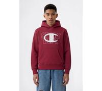 Kapuzensweatshirt CHAMPION "SPORTWEAR HOODIE Standard Fit", Jungen, Gr. XL, rot (tbr), Obermaterial: 55% Baumwolle, 45% Polyester, Sweatshirts, für Kinder und Jugendliche, mit sportlichem Stil, Langar
