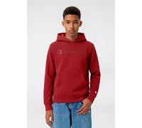 Kapuzensweatshirt CHAMPION "SPORTWEAR HOODIE Standard Fit", Jungen, Gr. XXL, rot (tbr), Obermaterial: 73% Baumwolle, 27% Polyester, Sweatshirts, für Kinder, mit Kapuze, aus Baumwolle und Polyester, St
