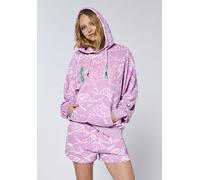 CHIEMSEE Kapuzensweatshirt mit Allover-Känguru-Print (3326061) S 15-3214 Orchid