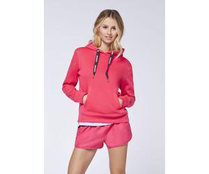 Kapuzensweatshirt CHIEMSEE, Damen, Gr. S (36), lila (raspberry), 60% Baumwolle; 40% Polyester, ohne Ausschnitt, Sweatshirts (69838436-S) raspberry