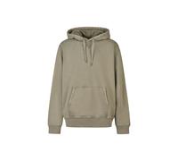Kapuzensweatshirt CLEPTOMANICX "Boxy Hooded Ligull Washed", Herren, Gr. XL, grau, 100% Baumwolle, bestickt, normal, ohne Ausschnitt, Sweatshirts, im lockeren Schnitt (20347658-XL) grau