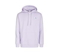 Kapuzensweatshirt CLEPTOMANICX "Hooded Embro Gull 2", Herren, Gr. L, lila (helllila), 100% Baumwolle, bestickt, normal, ohne Ausschnitt, Sweatshirts, im klassischen Design (90230530-L) helllila