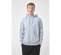 Kapuzensweatshirt CLEPTOMANICX "Hooded Embro Gull 2", Herren, Gr. M, transparent (durchscheinend), 100% Baumwolle, bestickt, normal, ohne Ausschnitt, Sweatshirts, im klassischen Design (65157701-M) du