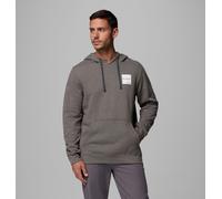 Kapuzensweatshirt COLUMBIA "Columbia Trek™ Hoodie", Herren, Gr. M (48), charcoal heather, boxy brand, Sweatware, Obermaterial: 67% Baumwolle, 33% Polyester, Rippbündchen, Sweatshirts, für sportliche A