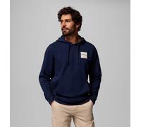 Kapuzensweatshirt COLUMBIA "Columbia Trek™ Hoodie", Herren, Gr. M (48), collegiate navy, boxy brand, Sweatware, Obermaterial: 67% Baumwolle, 33% Polyester, Rippbündchen, Sweatshirts, für sportliche Ak