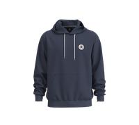Kapuzensweatshirt CONVERSE "CHUCK PATCH HOODIE", Herren, Gr. XL, navy, Obermaterial: 80% Baumwolle, 20% Polyester, Sweatshirts, mit Kapuze, sportlicher Stil, für aktive Freizeitgestaltung (16834207-XL