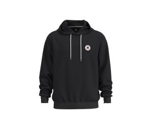 Kapuzensweatshirt CONVERSE "CHUCK PATCH HOODIE", Herren, Gr. XL, schwarz, Obermaterial: 80% Baumwolle, 20% Polyester, Sweatshirts, mit Kapuze, sportlicher Stil, für aktive Freizeitgestaltung (74965218