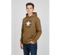 Kapuzensweatshirt CONVERSE "CNVB DISSECTED CHUCK RLX FIT F", Mädchen, Gr. 164/170 (176), incensed, Obermaterial: 60% Baumwolle, 40% Polyester, Sweatshirts, für Kinder, sportlicher Stil, bequeme Passfo