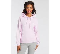 Kapuzensweatshirt CONVERSE, Herren, Gr. XXL, lila (stardust lila), Sweatware, Obermaterial: 80% Baumwolle, 20% Polyester. Kapuzenfutter: 100% Baumwolle, unifarben, oversize, weit angesetztes Bündchen,