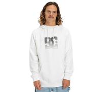 Kapuzensweatshirt DC SHOES "DC Star Reflective", Herren, Gr. L, weiß, 55% Baumwolle, 25% Baumwolle, 20% Polyester, Sweatshirts (46118722-L) weiß