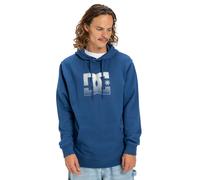 Kapuzensweatshirt DC SHOES "DC Star Reflective", Herren, Gr. XS, estate blau, 55% Baumwolle, 25% Baumwolle, 20% Polyester, Sweatshirts (83725360-XS) estate blau