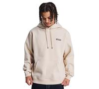 Kapuzensweatshirt DC SHOES "Patch It", Herren, Gr. L, beige (oatmeal), Obermaterial: 60% Baumwolle, 40% Polyester., Sweatshirts (20932310-L) oatmeal