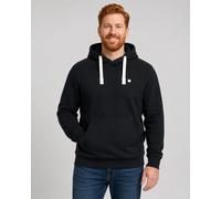 Kapuzensweatshirt DEPROC ACTIVE "LinusCMYK II MEN", Herren, Gr. M (50), schwarz, Jersey, 50% Baumwolle. 50% Polyester, bequem hüftbedeckend, angesetztes Bündchen mit Kordelzug, Sweatshirts, weiche Fle