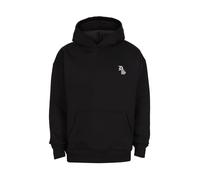Kapuzensweatshirt DROPSIZE "Dropsize CRICLE EMBO HOODIE", Herren, Gr. L, schwarz, 70% Baumwolle, 30% Polyester, Rundhals, Sweatshirts (40002755-L) schwarz