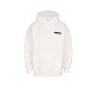 Kapuzensweatshirt DROPSIZE "Dropsize HEAVY OVERSIZE ADVENTURE HOODIE", Herren, Gr. XL, cream weiß, 70% Baumwolle, 30% Polyester, bedruckt, Rundhals, Sweatshirts (97945367-XL) cream weiß