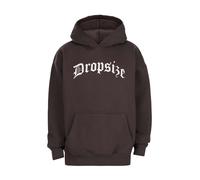 Kapuzensweatshirt DROPSIZE "Dropsize HEAVY OVERSIZE BLESS HOODIE", Herren, Gr. M, washed schwarz, 70% Baumwolle, 30% Polyester, bedruckt, Sweatshirts (44240865-M) washed schwarz