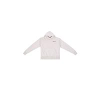 Kapuzensweatshirt DROPSIZE "Dropsize HEAVY OVERSIZE CREWLOVE HOODIE", Herren, Gr. M, weiß (light grau), 70% Baumwolle, 30% Polyester, bedruckt, Rundhals, Sweatshirts (62261030-M) light grau