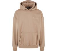 Kapuzensweatshirt DROPSIZE "Dropsize HEAVY OVERSIZE EMBO HOODIE", Herren, Gr. L, silbermink, 70% Baumwolle, 30% Polyester, Rundhals, Sweatshirts (71542822-L) silbermink