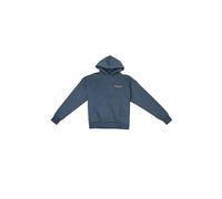 Kapuzensweatshirt DROPSIZE "Dropsize HEAVY OVERSIZE EMBO HOODIE", Herren, Gr. M, stormy grau, 70% Baumwolle, 30% Polyester, bedruckt, Sweatshirts (46730649-M) stormy grau