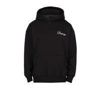 Kapuzensweatshirt DROPSIZE "Dropsize HEAVY OVERSIZE MEMBERS CLUB HOODIE", Herren, Gr. L, schwarz, 70% Baumwolle, 30% Polyester, bedruckt, Sweatshirts (12806243-L) schwarz