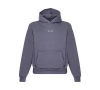 Kapuzensweatshirt DROPSIZE "Dropsize HEAVY OVERSIZE MIDDLE RUBBER PATCH HOODIE", Herren, Gr. S, steelgrau, 70% Baumwolle, 30% Polyester, Sweatshirts (54321339-S) steelgrau
